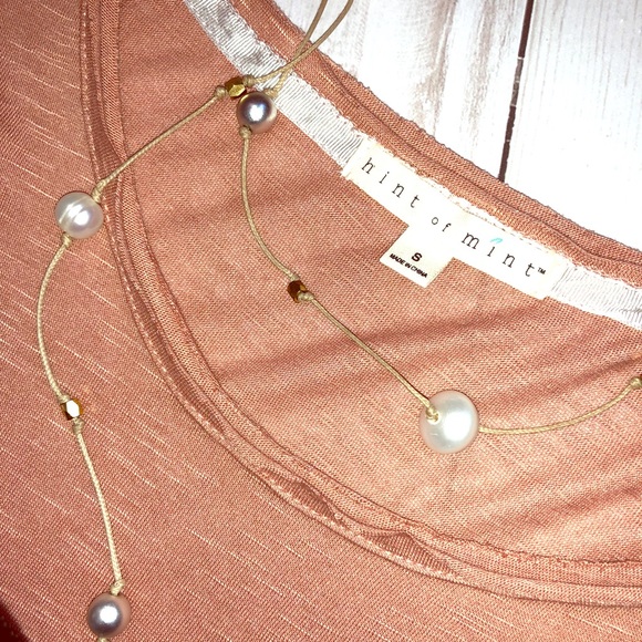 hint of mint Lace Tee - Picture 3 of 5